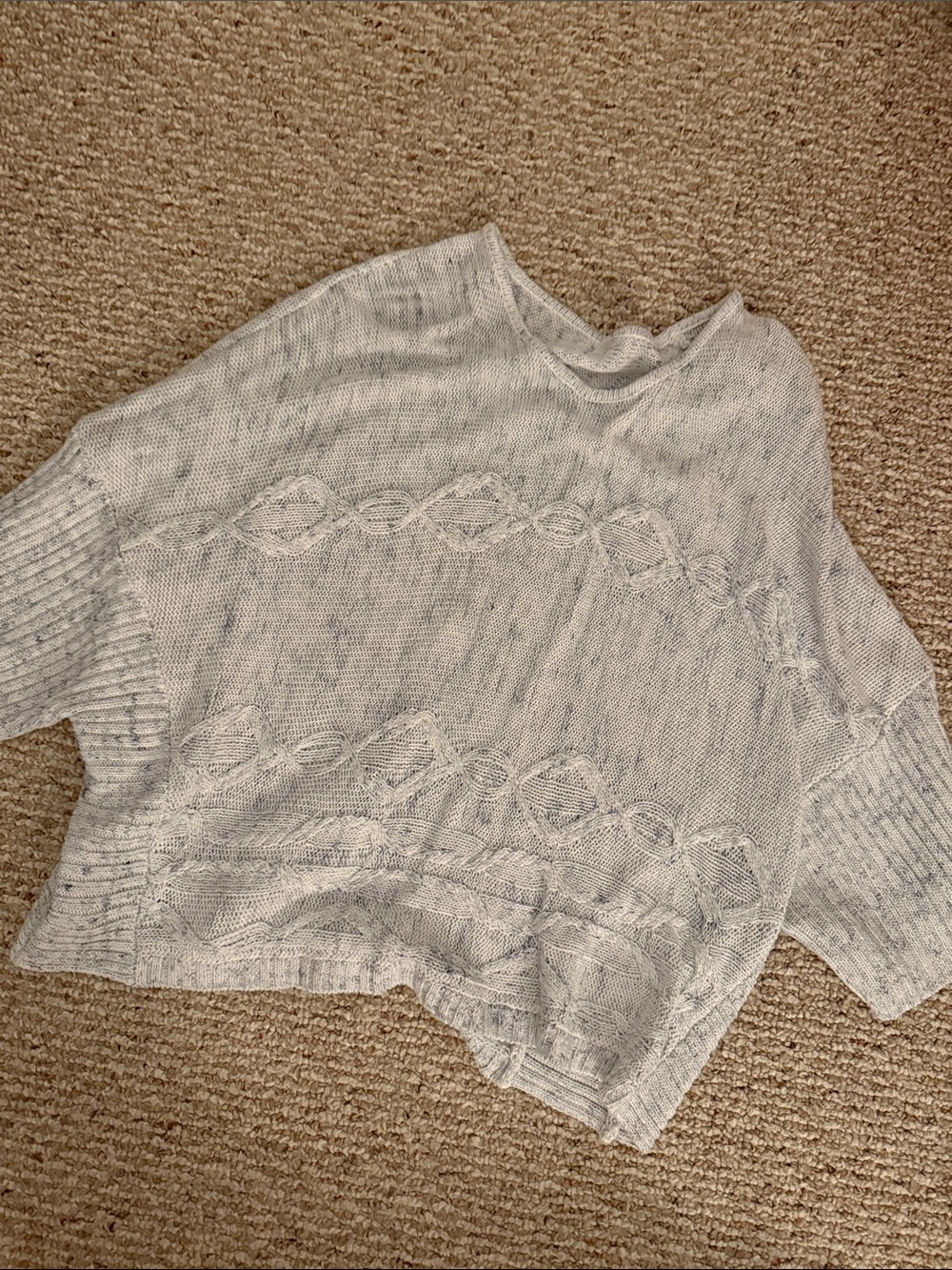 Central Park West Cyprus Dolman Sleeve Sweater, XS/S